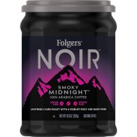 มาแล้วค่า?กาแฟคั่วบด FOLGERS NOIR คอลเลคชั่นพิเศษสำหรับสายกาแฟคั่วเข้ม ขนาด 292 กรัม กาแฟคุณภาพพรีเมี่ยมนำเข้าจากประเทศอเมริกา? Smoky Midnight