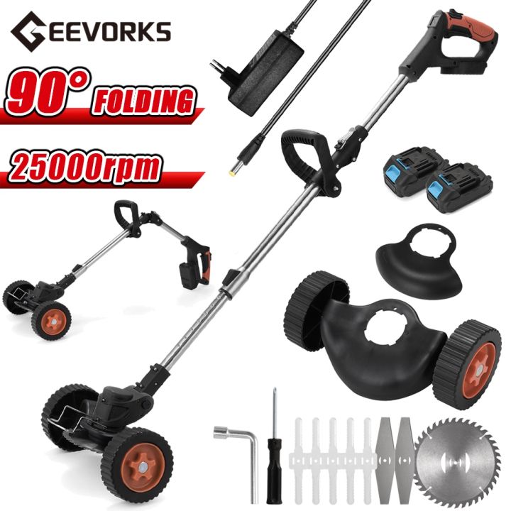 geevork-professional-lawn-mower-electric-grass-trimmer-cordless-portable-brushcutter-foldable-garden-and-greenworks-pruning-tool