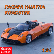 RUM Đèn Mô Hình Xe Hơi Hợp Kim Pagani Huryra Roadster Tỷ Lệ 1 24 Đồ Chơi