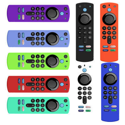 สำหรับ Alexa Voice Remote 3rd Gen Anti Slip Shock Proof ซิลิโคนสำหรับ Alexa Voice Fire Stick รีโมทคอนล Sleeve