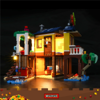 WUHUI Led Light Up Kit สำหรับ31118 Surfers Beach House Building Blocks ไม่รวมบล็อกชุด Building Kit ของเล่นรูป Action Figure อาคารอิฐสำหรับเด็กก่อนวัยเรียนอายุ3 + ของเล่นเด็ก