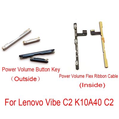 ❄❂ New For Lenovo Vibe C2 K10a40 Power Volume Up Down Button Side Key Switch Flex Cable Ribbon Replacement
