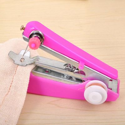 Portable Quick Repairing Stitch Home Accessories Tools Creative Sewing Machine Mini Needlework Handicrafts Device Handheld Diy