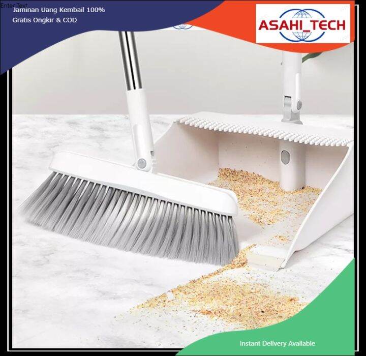 Broom and dustpan combination long handle broom home room office lobby