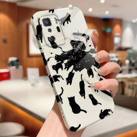 Case4you สำหรับ Xiaomi MI Poco X3 GT All-Inclusive กรณีโทรศัพท์ฟิล์มแมวออกแบบเปลือกแข็งคลุมทั้งหมดกล้องเคสป้องกันทนแรงกระแทก