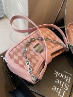 ☄◘۩  This years popular small bag womens spring and summer all-match 2023 new chain shoulder Messenger bag explosion style texture small square bag