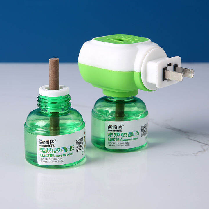 Electric Mosquito Repellent Device & Liquid Odorless NonToxic