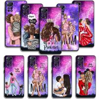 Phone Case For Xiaomi Redmi Note 12 11T 11S 11 10 8 Pro 9 9S 9T 8T for Mi 10 8 9A 9C 10C K40 Woman Girl Super Mom Baby