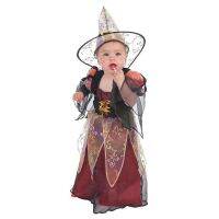 ❏❈ Burgundy Witch Baby costume (up to 18 months) (Llopis creations 7214)