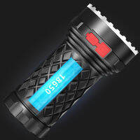 Mini LED Flashlight Powerful Outdoor Torch USB Rechargeable Handheld Lamp Camping Traveling Lighting Instrument