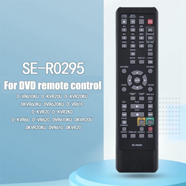 se-r0295-dvd-video-recorder-vcr-control-for-toshiba-dvd-video-recorder-vcr-dvr620ku-d-vr620-dkvr60ku-d-vr610ku-dvr610ku-d-vr620ku