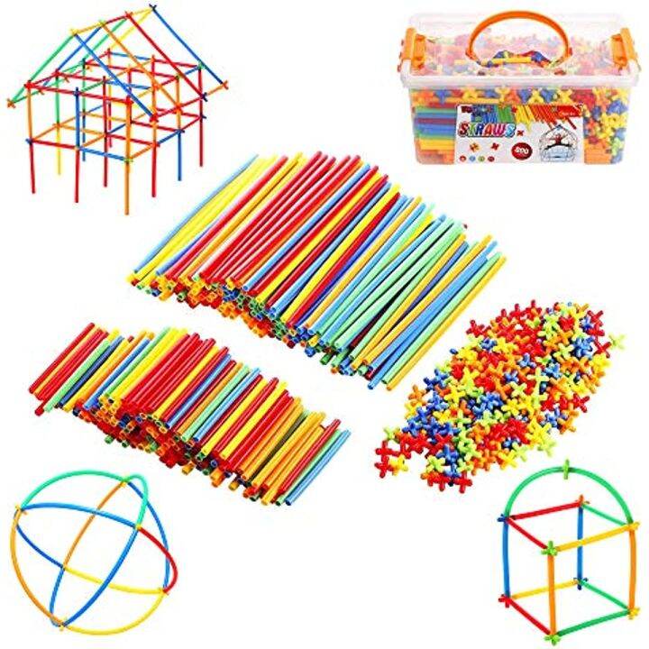 Straws and Connectors Builders Set Straw Constructor STEM
