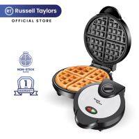 Russell Taylors เครื่องทำวาฟเฟิลเบลเยียมพร้อมระบบควบคุมอุณหภูมิ Belgian Waffle Maker Temperature Control WM-25