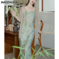 MAOZHUXIA ใหม่สไตล์จีนทารกสไตล์ชาติย้อนยุคเดรสผ้าฝ้ายเด็กหญิงอารมณ์เทพธิดาพัดลมกระโปรงยาว