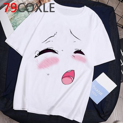Hentai Grunge Cartoon T-shirt For Men Senpai Himiko Toga Shirt Casual Printed T-Shirt 100% Cotton Gildan