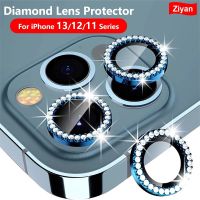 Diamond Camera Case For iPhone 14 13 Pro Max 12 Pro Max Camera Lens Protector Screen Cover For iPhone11 Pro 12Pro Tempered Glass