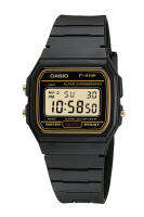 Casio Standard Digital นาฬิกาข้อมือผู้ชาย สายเรซิ่น รุ่น  F-91,F-91WG,F-91WG-9 ( CMG ) - สีดำ