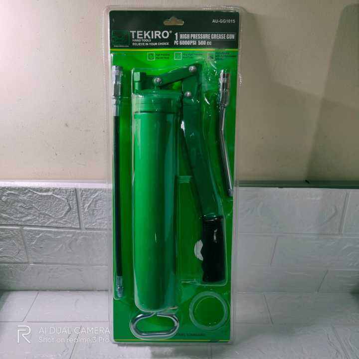 Hand Grease Gun Tekiro Pompa Gemuk 500cc Tekiro Pompa Vet Tekiro