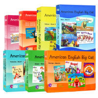 Genuine English original American Collins series full set 1-7 sets Collins American English big cat English graded reading childrens books 3-12 years old original books