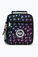 UNISEX SCRIBBLE HEART PINK CREST LUNCHBOX