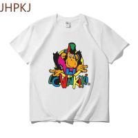 LC Waikiki Monkey Merchandise Tshirt Monkey Pattern Print T-shirts Streetwear Spring Summer Men Women Fashion Loose Tee Shirt 4XL 5XL 6XL