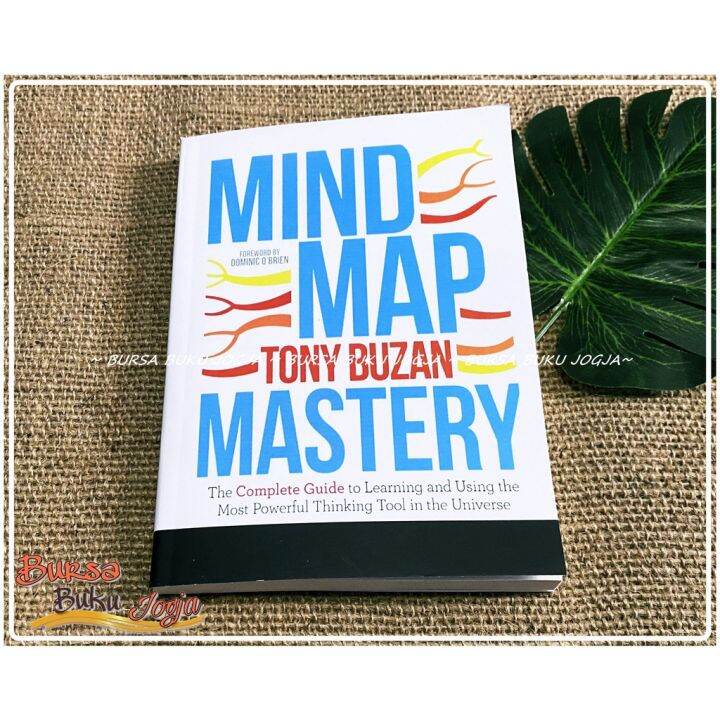 Book Paper 14.5x20cm Mind Map Mastery Books by Tony Buzan for Adult ...