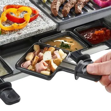 Mini Electric Raclette BBQ Grill Table Use for 2 Person - China Raclette  Grill and Electric Raclette Grill price