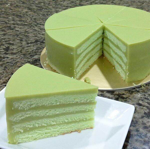 [Cake Kueh] Pandan Kaya Fudge Cake Lazada Singapore