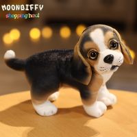 Mainan Mewah Hewan Peliharaan Eperti Hidup Boneka Anik Beagle Husky บูลด๊อกชิวาหว่า Pug Dalmatian Banjing Mewah Mainan Untuk Anak-Anak