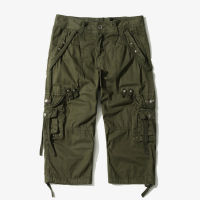 Summer Camouflage Loose Cargo Shorts Men Camo Summer Short Pants Homme Cargo Shorts Without Belt Drop Shipping ABZ307