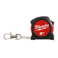 Milwaukee 48-22-5507 Keychain Measure Tape, 2 Meters (Metric Only)