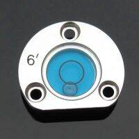 Alloy Metal Shall Semicircle Level bubbl level Indicator for Total Station Leica with Mounting Holes Size 28.5*8mm