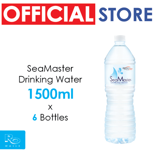 SeaMaster Drinking Water 1500ML x 6 Bottles (2 QUANTITIES EACH PURCHASE ...