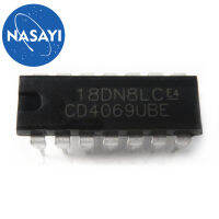 10PCCS CD4069UBE CD4069 DIP-14