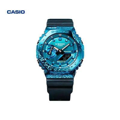 ชุดอัญมณี G-SHOCK Casio นาฬิกากีฬา GM-2140GEM Lelaki dan Wanita