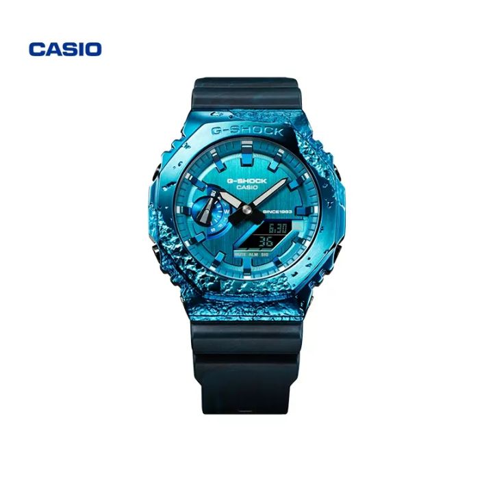 ชุดอัญมณี-g-shock-casio-นาฬิกากีฬา-gm-2140gem-lelaki-dan-wanita