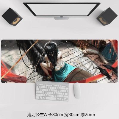 （A LOVABLE）80X30Cm Anime GirlPadPad Dollpcpadmouse Gamer LaptopMats