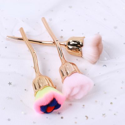 Flower Shape Makeup Brush Large Cosmetic Powder Foundation Blush Blending Nail Dust Brush Brush Maquiagem Beauty Makeup Tool New Makeup Brushes Sets