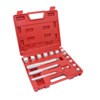 MR CARTOOL 17Pcs Aluminium Bearing Race Seal Driver Disc Tool Master Set Wheel Axle Bushing Installation Kit Car Repair Tool