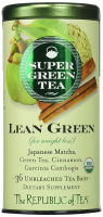 The Republic of Tea Lean Green SuperGreen Tea, Matcha And Garcinia Cambogia Tea Blend (36 Tea Bags) Lean Green SuperGreen 36 Count (Pack of 1)