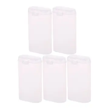 Polocat 5pcs Mini Small Case PP Transparent Plastic Storage Box Pack boxes  DIY