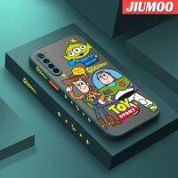 เคส JIUMOO สำหรับ Xiaomi Redmi Note 8 Note8 Pro Note 8T เคสลายของเล่นใหม่แผ่นหลังฝ้าเคสกรอบซิลิโคนโปร่งใสกันกระแทกเคสมือถือรวมฝาครอบป้องกันเลนส์กล้องถ่ายรูปทั้งหมด