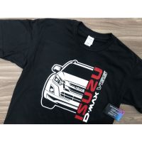 Isuzu DMAX เสื้อแขนยาว * ด้านหน้า D1 (เสื้อยืดสีดำ)