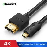 Ugreen Micro HDMI 4K/60Hz 3D Effect Mini HDMI to HDMI Cable Male to Male For GoPro Sony Projector