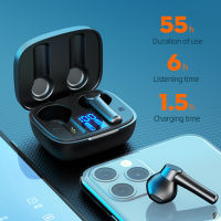 TWS Wireless Bluetooth 5.0 Earphone Touch Control 9D Stereo Headset HiFi Noise Sport Earphones Waterproof Earbuds LED Display