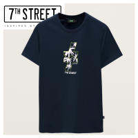 7th Street เสื้อยืด รุ่น CCN016 สีกรมท่า