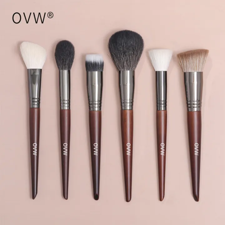 OVW Face Makeup Brush Set Natural Powder Foundation Sculpting