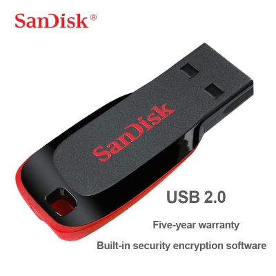 100% ต้นฉบับ San ดิสค์ยูเอสบี2.0เพ็นไดรฟ์ขนาดเล็ก64GB 32GB 16GB USB ติดแฟลชไดรฟ์ U ดิสค์ยูเอสบีกุญแจ USB Pendrive สำหรับพีซี