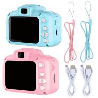 Digital Camera for Kids Selfie Kids Digital Camera Christmas Birthday Gifts Kids Digital Camera Video Dual Lens Camera for Kids Toys Gifts for Girls Age 3-8 supple