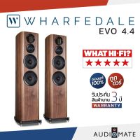 WHARFEDALE SPEAKER EVO 4.4 WALNUT / ลําโพง Floorstanding ยี่ห้อ Wharfedale รุ่น Evo 4.4 / สี Walnut / รับประกัน 3 ปี โดย บริษัท Hifi Tower / AUDIOMATE